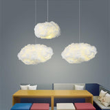 Modern Cloud Pendant Light Dimmable for Living Room