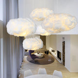 Stylish Energy-efficient LED Cloud Pendant Light for Living Room