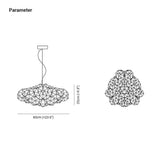 Clouds Stacking for Living Room Pendant Light - Clowas