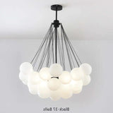 Large Pendant Glass Light with Nordic Bubble Design