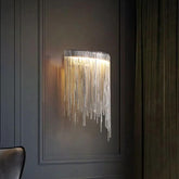 Silver Tassle Decoration Bedroom Wall Lights - Clowas