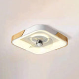 Ultra-Thin Macaron Ceiling Fan with Light