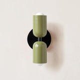 Modern Cream Double Head Wall Light Indoor
