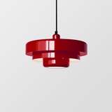 Bauhaus Cake Pendant Light Metal with Dimmable LED for Dining Rooms