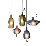 Nordic Creative Colour Glass Pendant Light for Dining Room