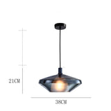 Nordic Creative Colour Glass Pendant Light for Dining Room