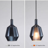Nordic Creative Colour Glass Pendant Light for Dining Room