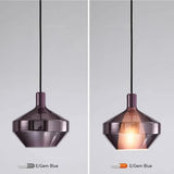 Nordic Creative Colour Glass Pendant Light for Dining Room