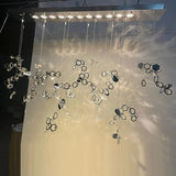 Compact Crystal Decor Modern Study Pendant Light - Clowas