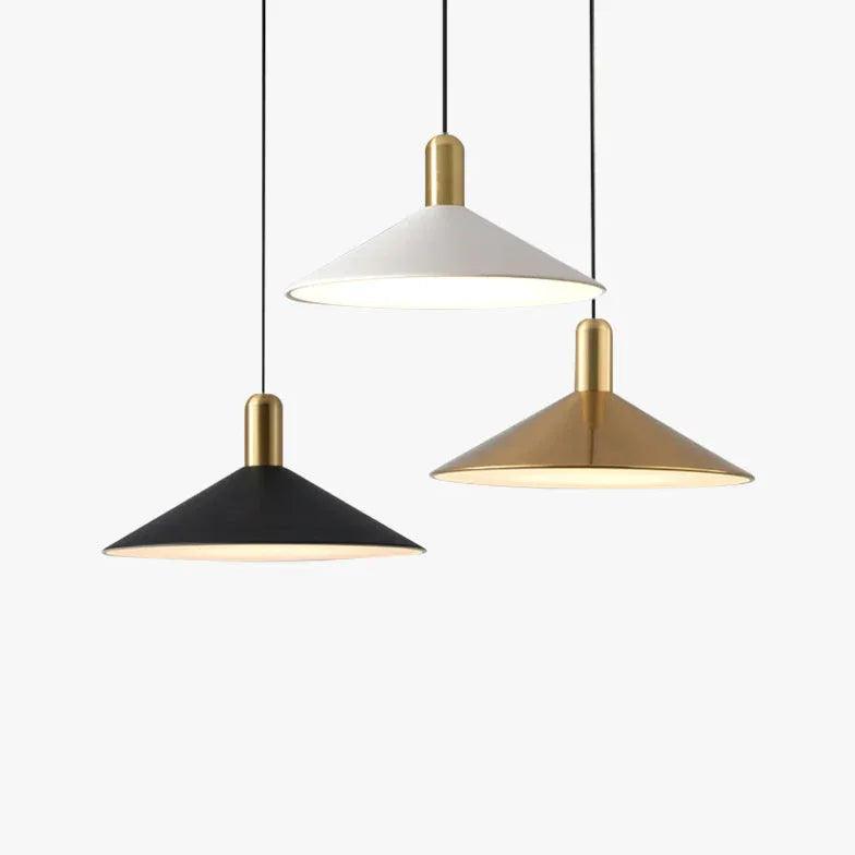 Cone-Shaped Iron Vintage Industrial Dining Room Pendant Light - Clowas