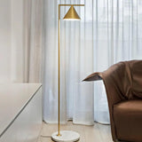 Cone-Shaped Metal Minimalist Floor Lamp - Clowas