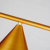 Cone-Shaped Metal Minimalist Floor Lamp - Clowas