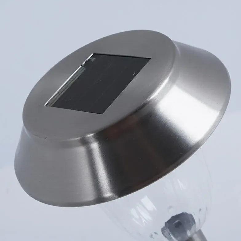 Conical Transparent Lawn Solar Street Light - Clowas