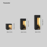 Contemporary Cube Step Outdoor Floor lamps - Clowas