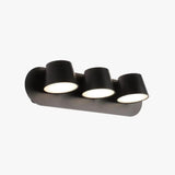 Black Cylindrical Led Modern Spotlight - Clowas