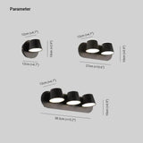 Black Cylindrical Led Modern Spotlight - Clowas