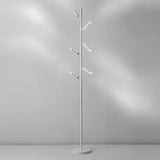 Multi-Head Black Slim Floor Lamp - Clowas
