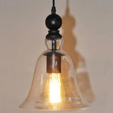 Transparent Glass Vintage Pendant Light - Clowas