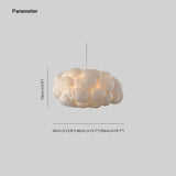 Cotton Ball Modern White Pendant Light - Clowas