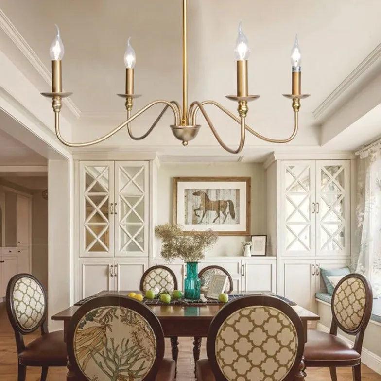 Country Style Vintage for Living Room Pendant Light - Clowas