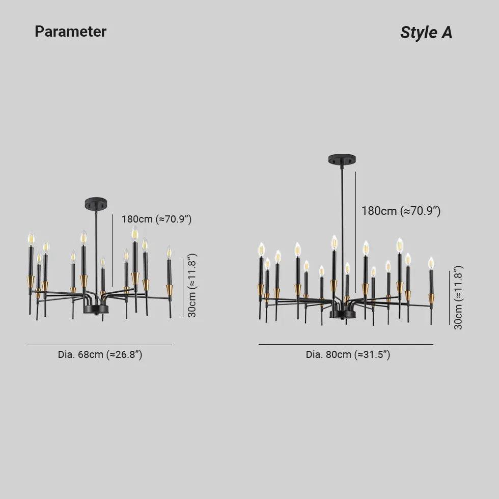 Countryside Octopus Industrial LED Pendant Light - Clowas