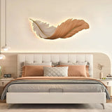 Feather Wall Light Dimmable Modern Design for Bedroom