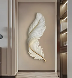 Modern Feather Wall Light Dimmable LED for Hallway
