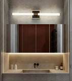 Modern Bathroom Linear Wall Light Brass Waterproof