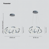 Modern Design Pendant Light LED Dimmable for Dining Rooms