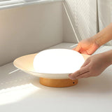 Cream Wooden Ceiling Light for Bedroom
