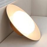 Cream Wooden Ceiling Light for Bedroom