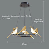 Magpie Metal LED Ring Pendant Light