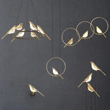 Magpie Metal LED Ring Pendant Light