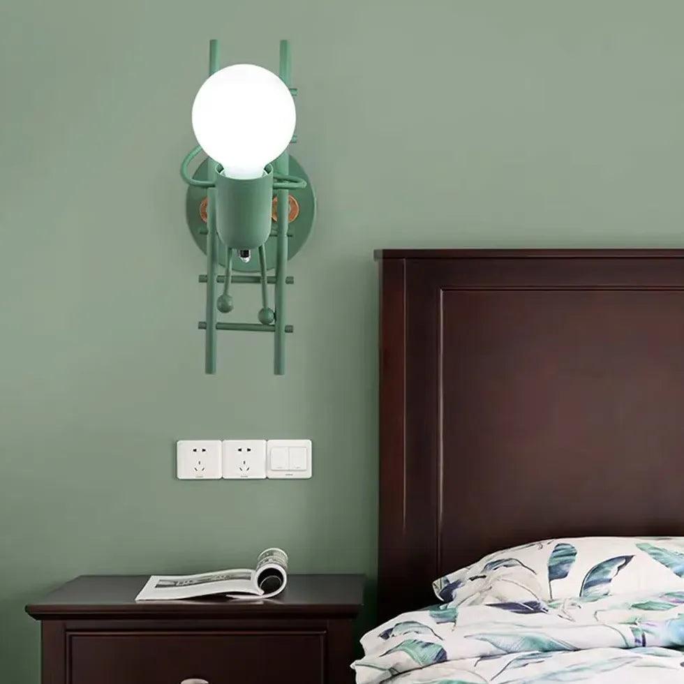 Creative Climbing Man Industrial Wall Lights - Clowas