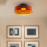 Modern Glass Ceiling Light for Living Room