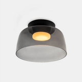 Modern Glass Ceiling Light for Living Room