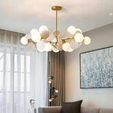 Nordic Branch Glass Colourful Bubble Ceiling Light