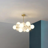 Nordic Branch Glass Colourful Bubble Ceiling Light