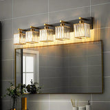Crystal Wall Lights for Bathroom Gold - Clowas