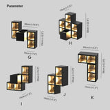 Cube Design decorative Outdoor Wall Lights - Clowas