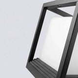 Cube Modern Outdoor Pillar Lights - Clowas