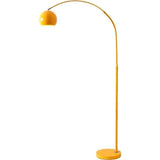 Curved Black Linear Artistic Floor Lamp - Clowas