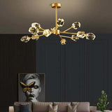 Cut Crystal Gold Modern Chandelier - Clowas
