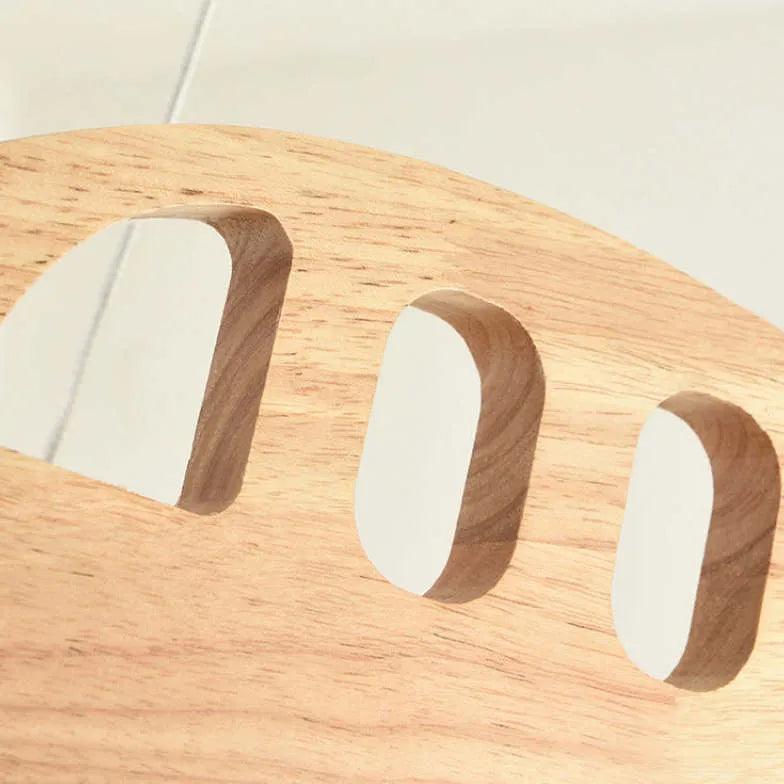 Cute Airplane Bedroom Wooden Pendant Light - Clowas