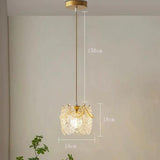 Cutout Pattern Design Bedroom Pendant Light - Clowas