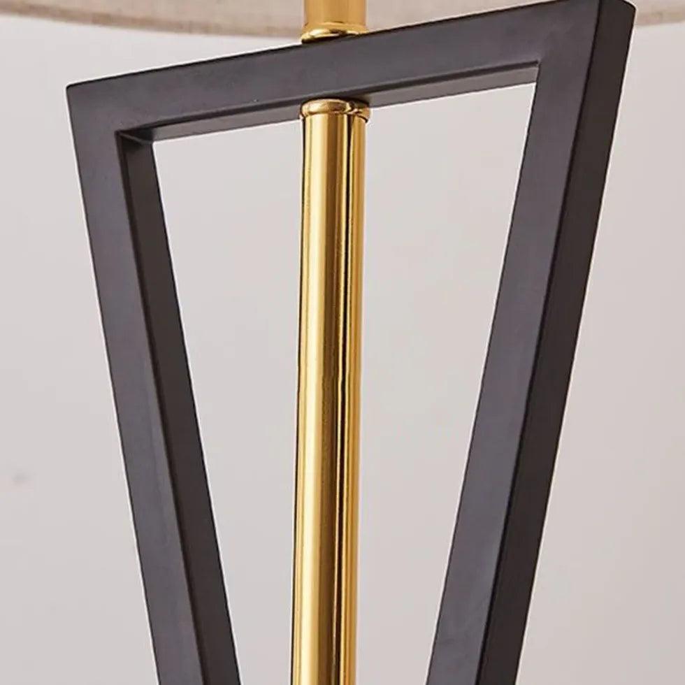 Cylindrical Crossed Tripod Floor Lamp - Clowas