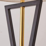 Cylindrical Crossed Tripod Floor Lamp - Clowas