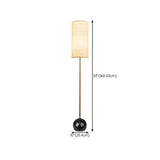 Cylindrical Fabric Modern Style Floor Lamp - Clowas