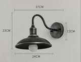 American Vintage Outdoor Waterproof Garden Wall Lighting