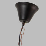 Vintage Industrial Carved Shipwood LED Pendant Light
